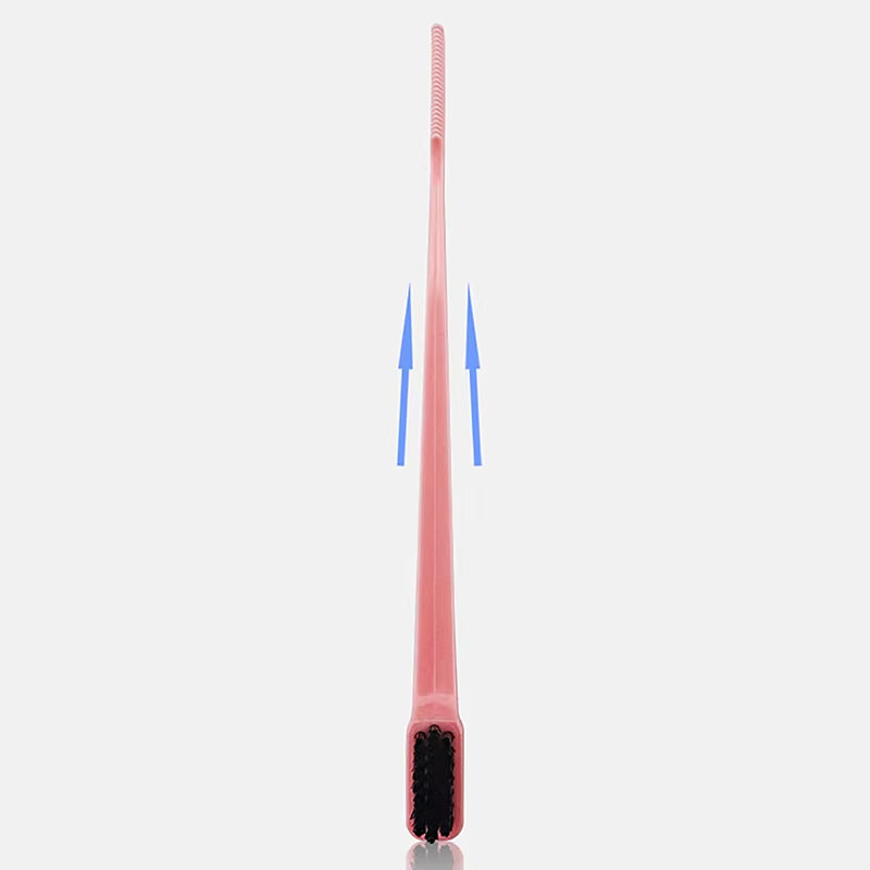 Hair Anti-Static Edge Brush Comb 2-In-1 Double-Sided Edge Control Brush Hair Styling Tool with Comb,Special for Real Hair Wigs