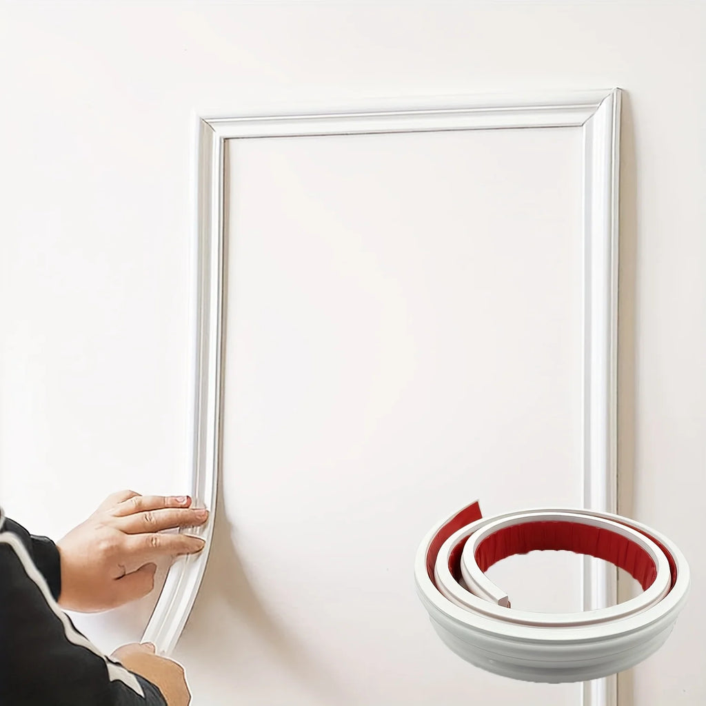 Flexible DIY Wall Molding Trim "1PC 1m/39.37inch"