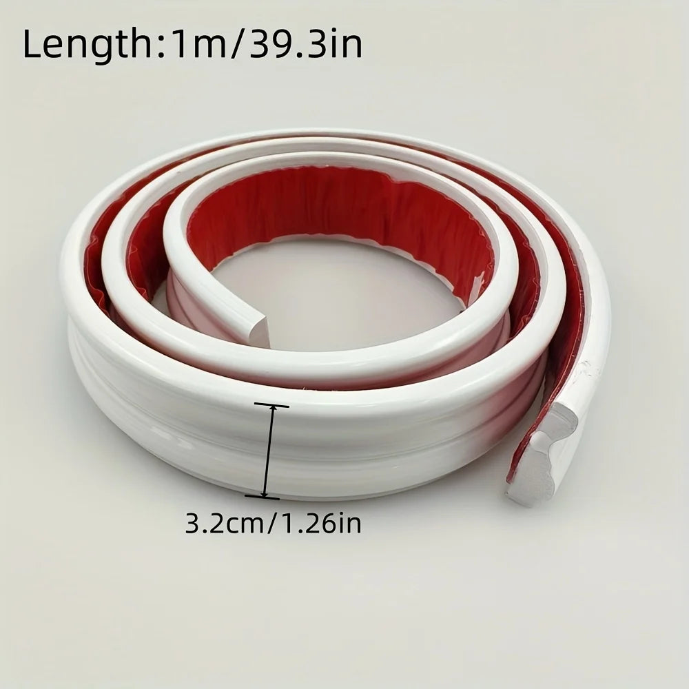 Flexible DIY Wall Molding Trim "1PC 1m/39.37inch"