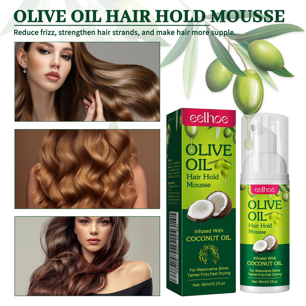 Olive Oil Hair Styling Mousse
