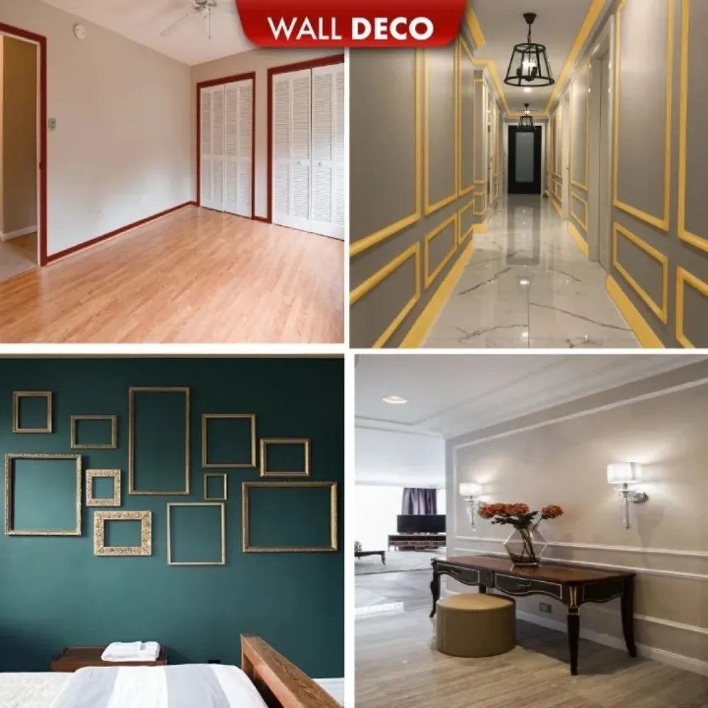 2.3m 3D Pattern Wall Trim