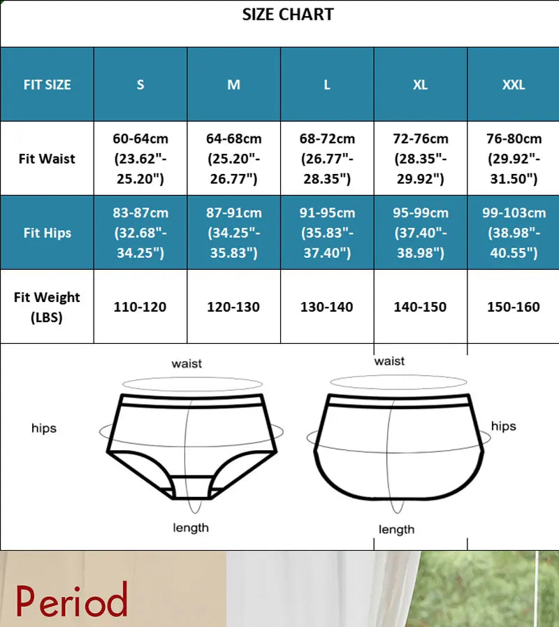Menstrual Panties "1Pcs"