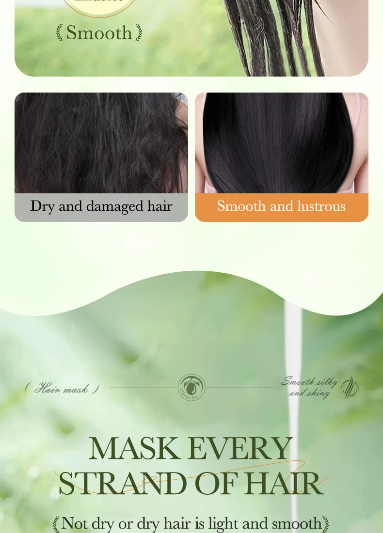 Olive Oil Collagen Hair Mask "1/2Bags"