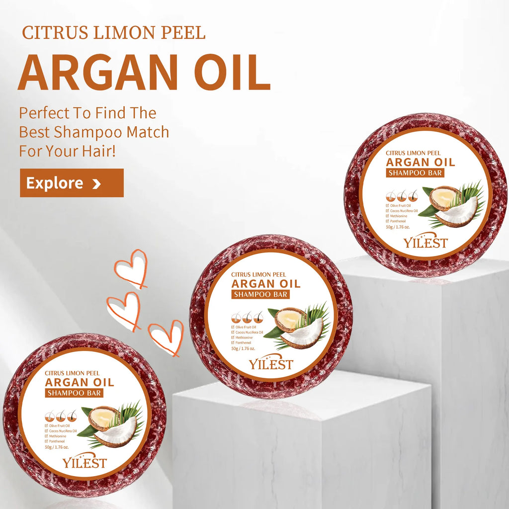Argan Oil Shampoo Soap Bar
