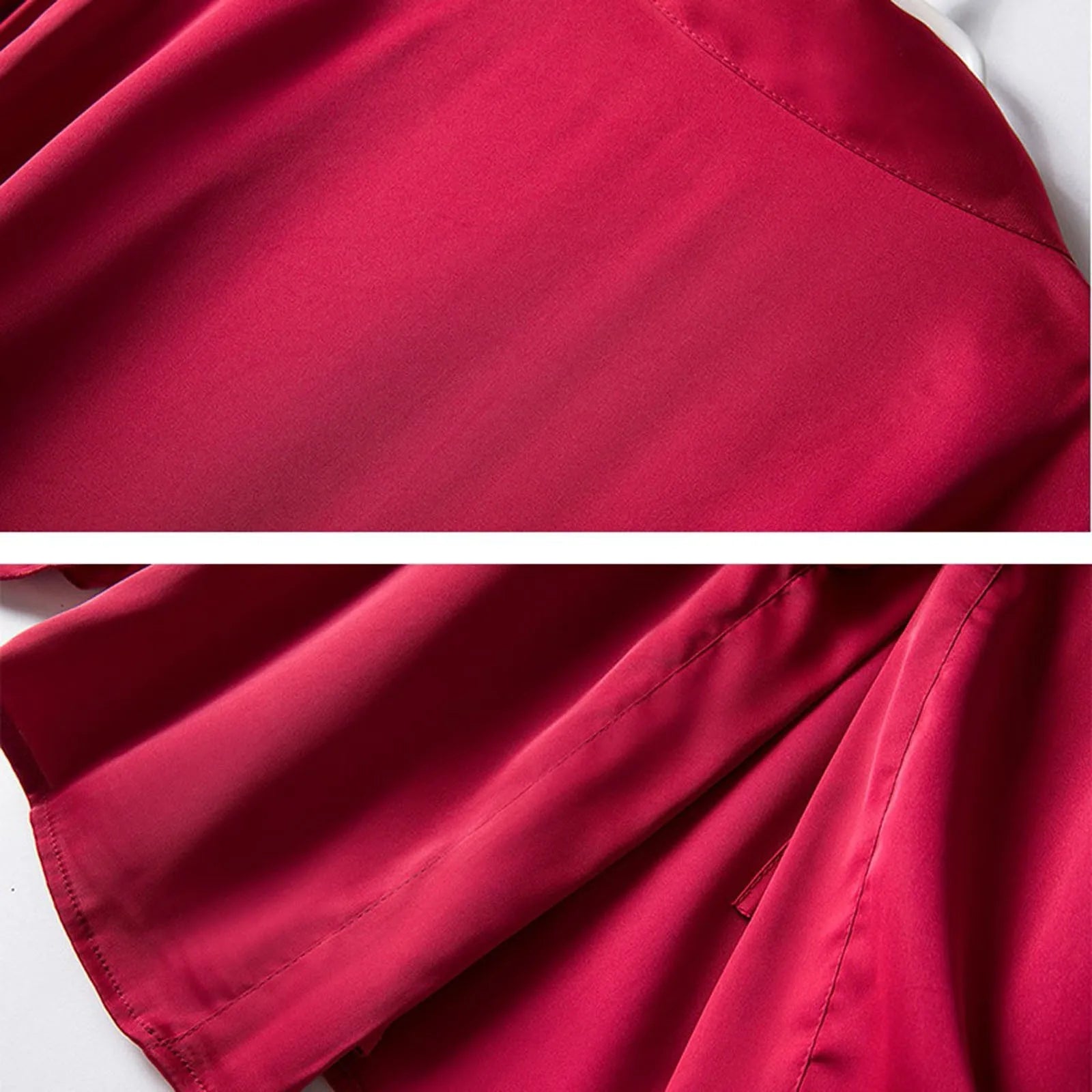Women Satin Robe Set
