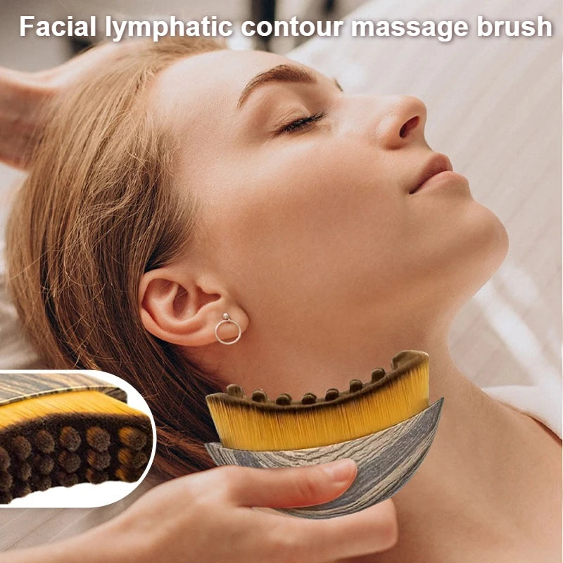 lymphatic Contour Massage Brush