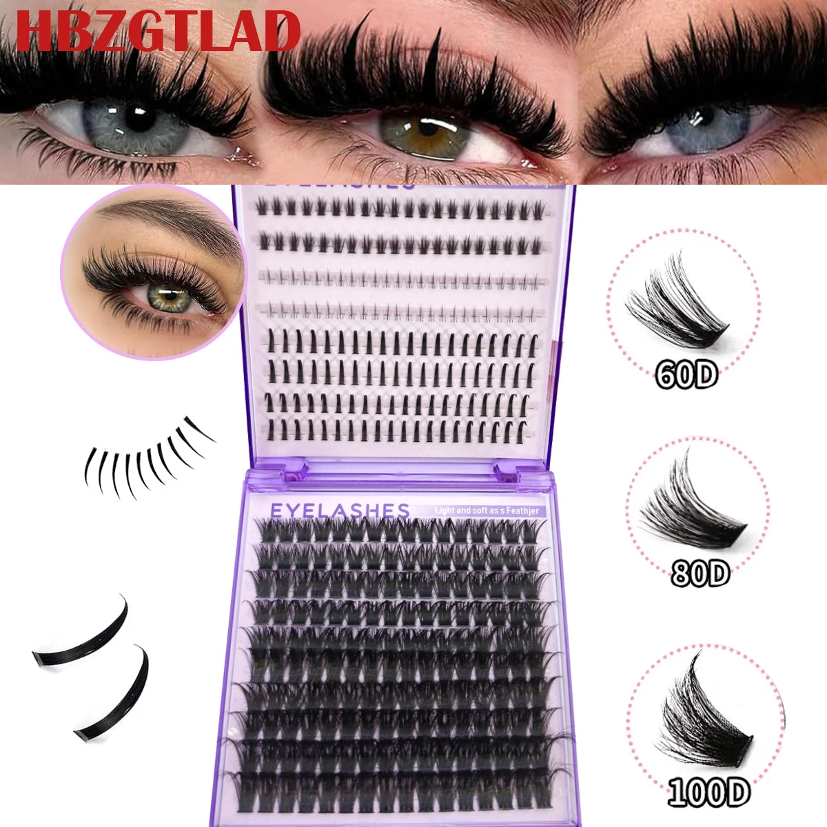 Cluster Lash Extension Kit