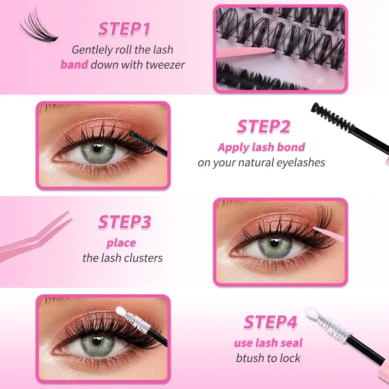 Lash Bond and Eyelash Seal Clusters Kit