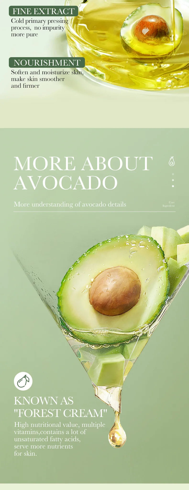 Avocado 6-In-1 Skin Care Set