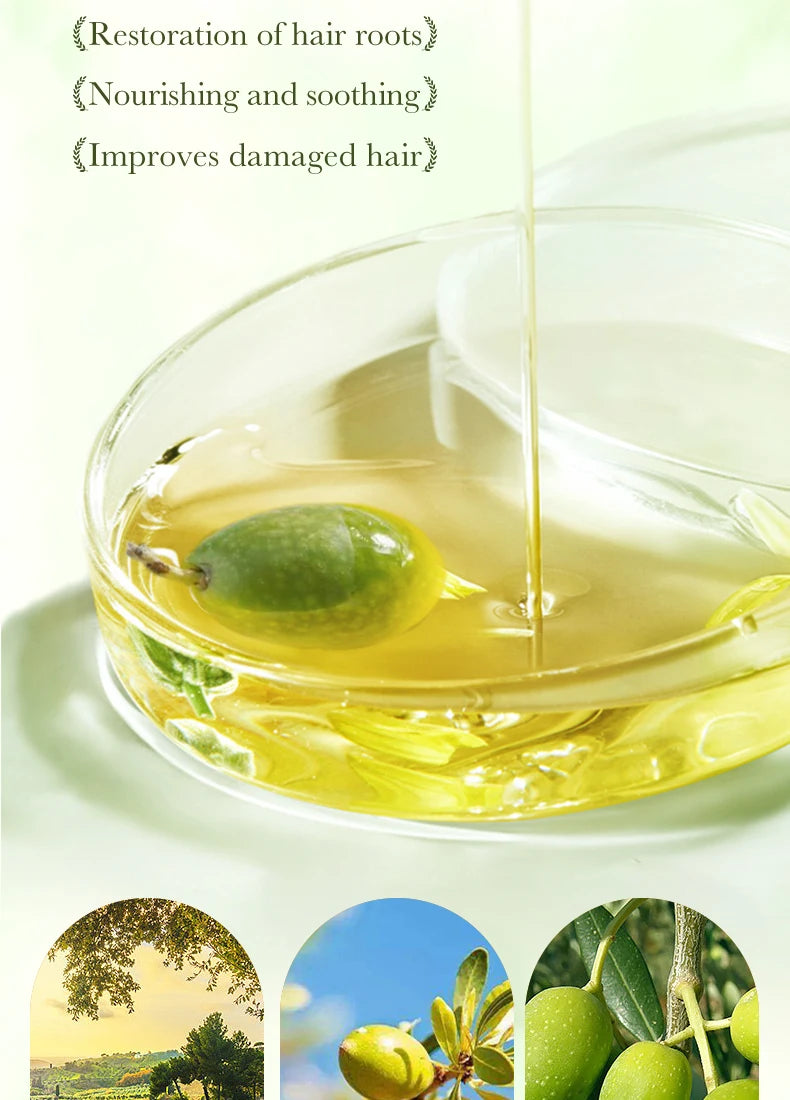 Olive Oil Collagen Hair Mask "1/2Bags"