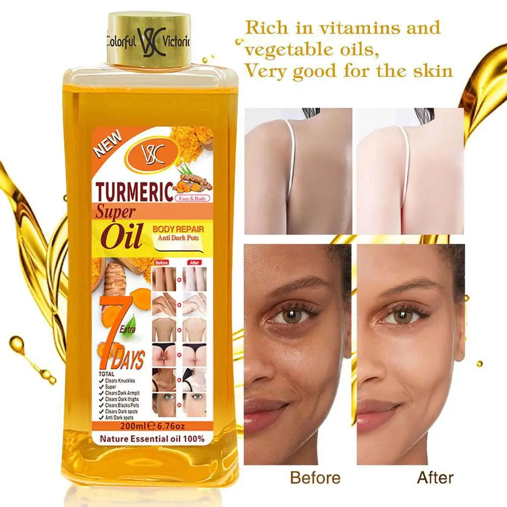 Turmeric Essential Body Oil/Rose/Vitamin C