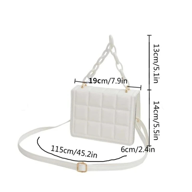 Honeycherry Flap Crossbody Mini Handbag