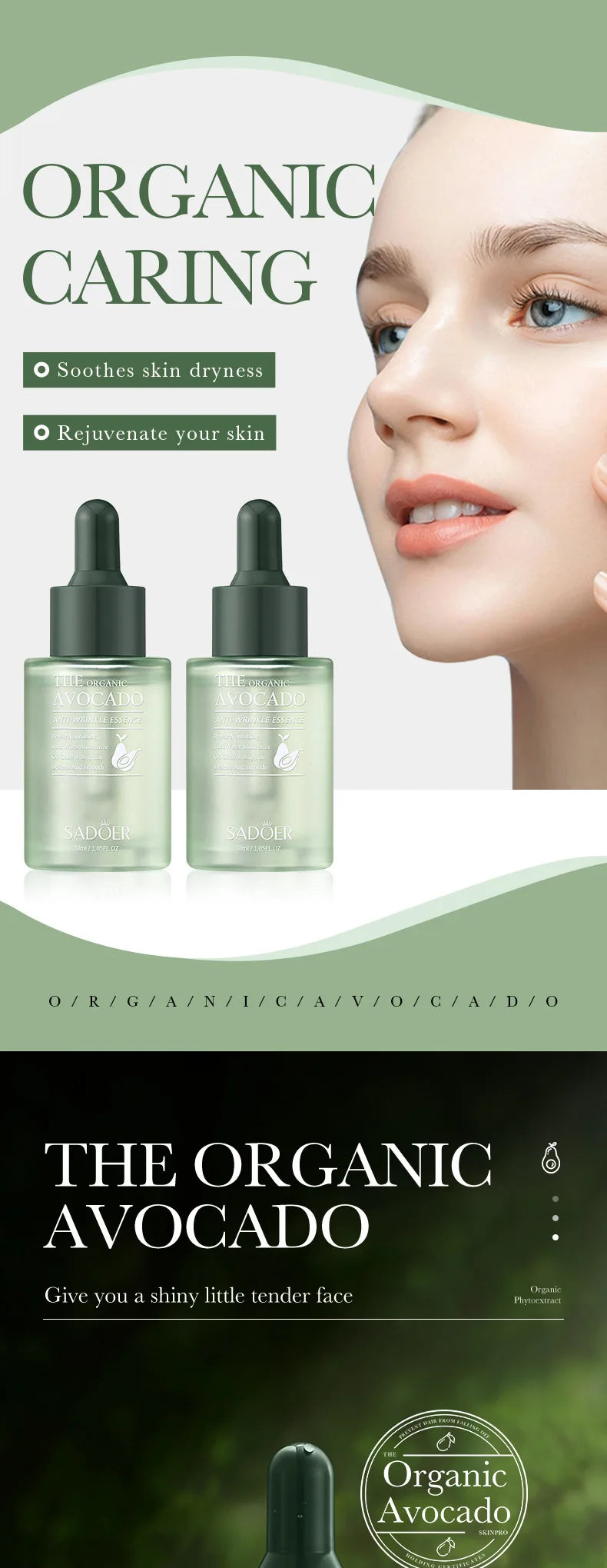 Avocado 6-In-1 Skin Care Set