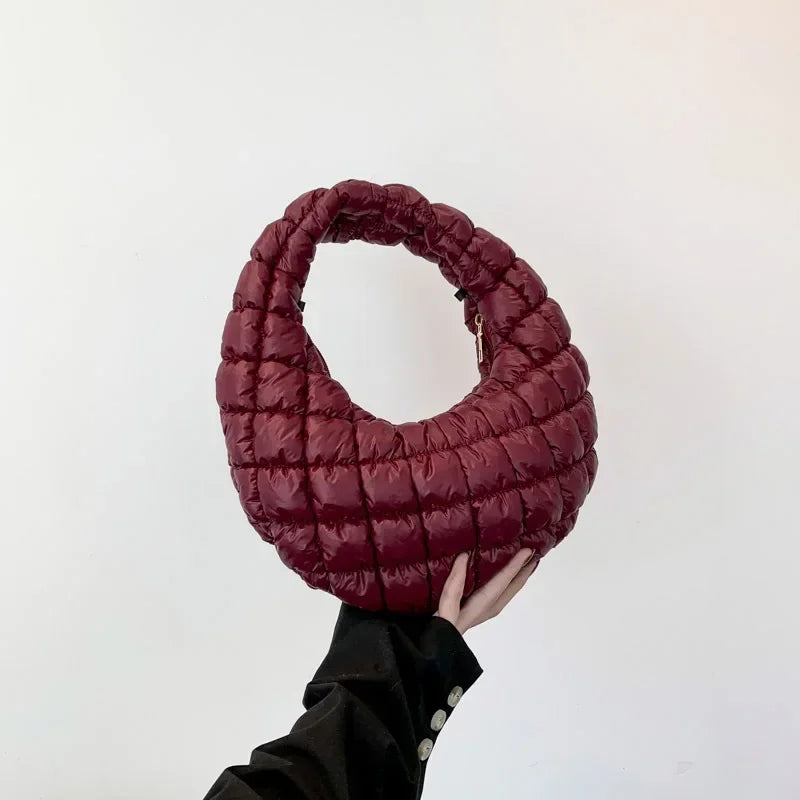 Quilted Embroidered Women's Bag