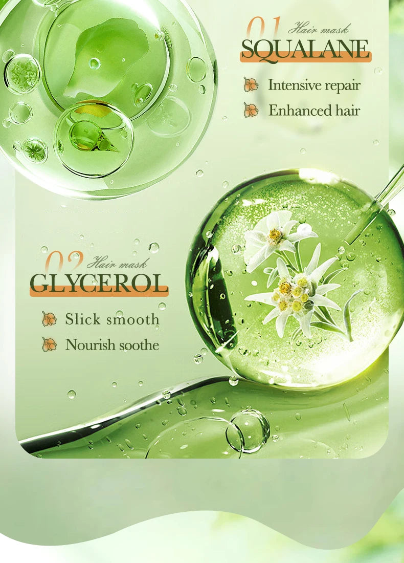 Olive Oil Collagen Hair Mask "1/2Bags"