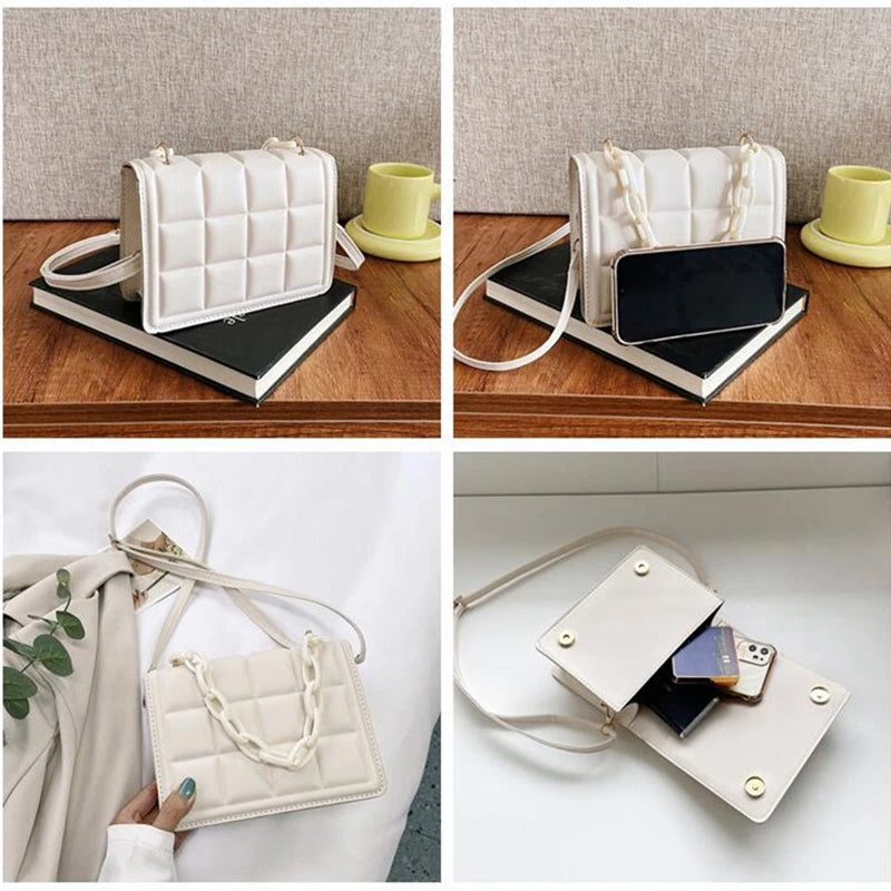 Honeycherry Flap Crossbody Mini Handbag