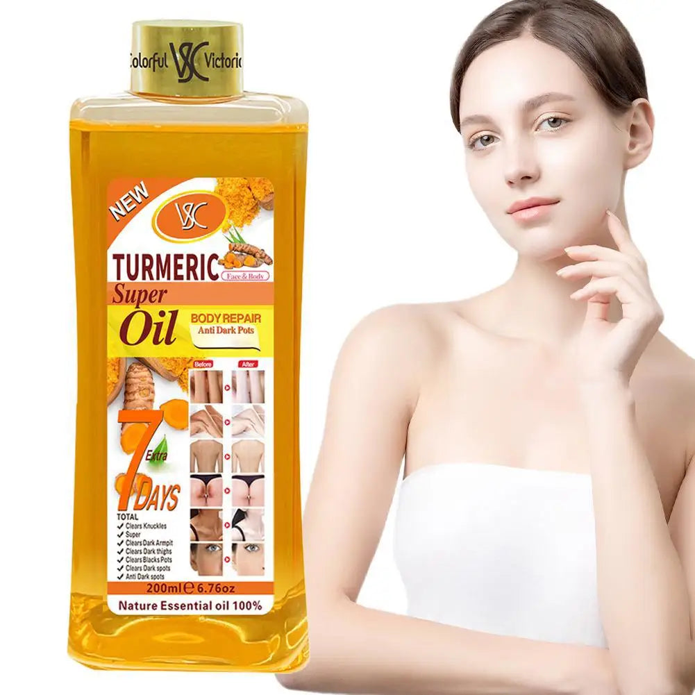 Turmeric Essential Body Oil/Rose/Vitamin C