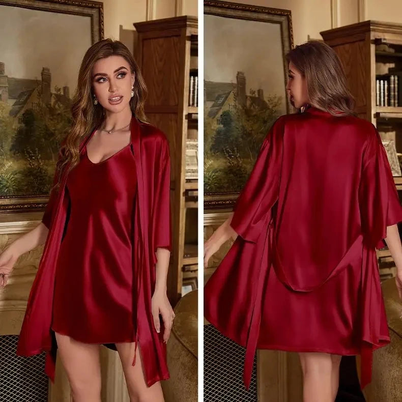Women Robe Set "2PC"