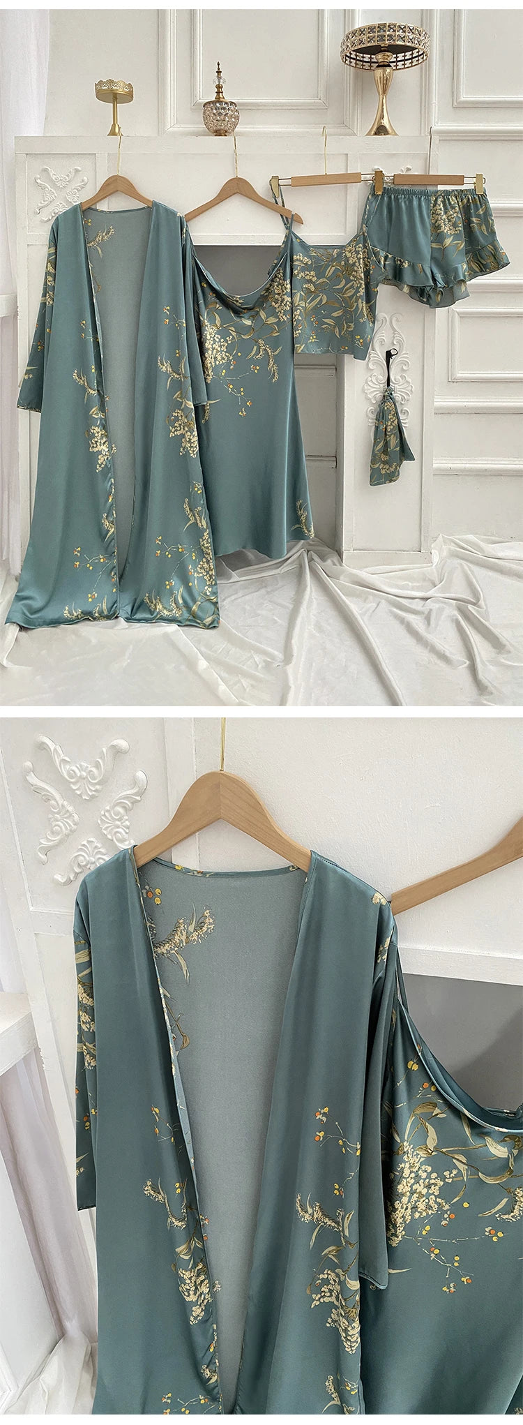 Women Robe Set "4PC"