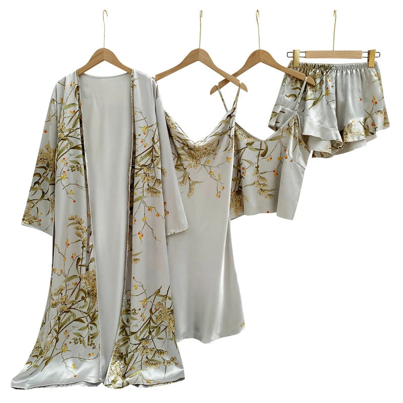 Women Robe Set "4PC"