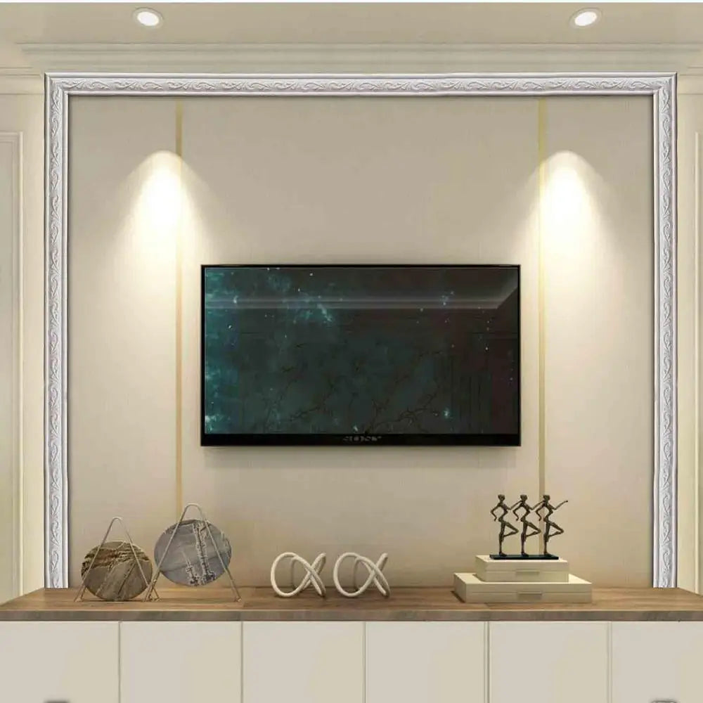 2.3m/Roll 3D Self-Adhesive Vinyl Wall Trim