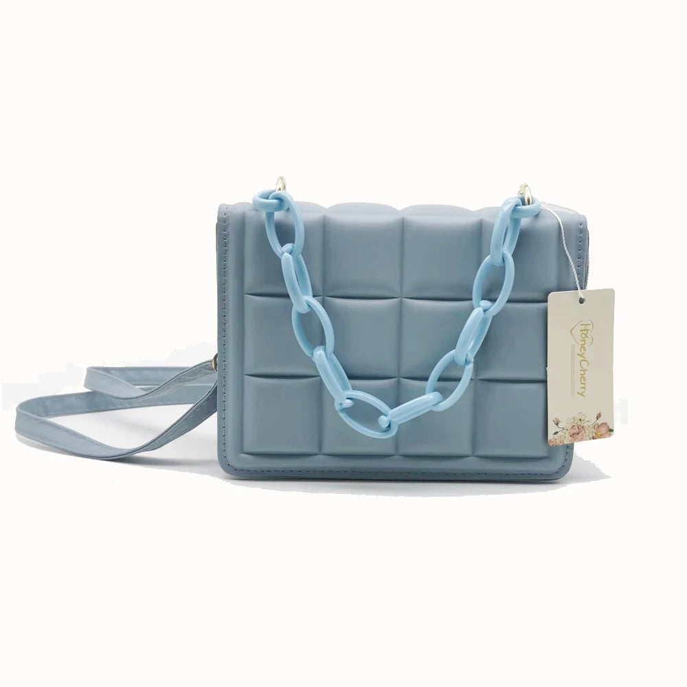 Honeycherry Flap Crossbody Mini Handbag