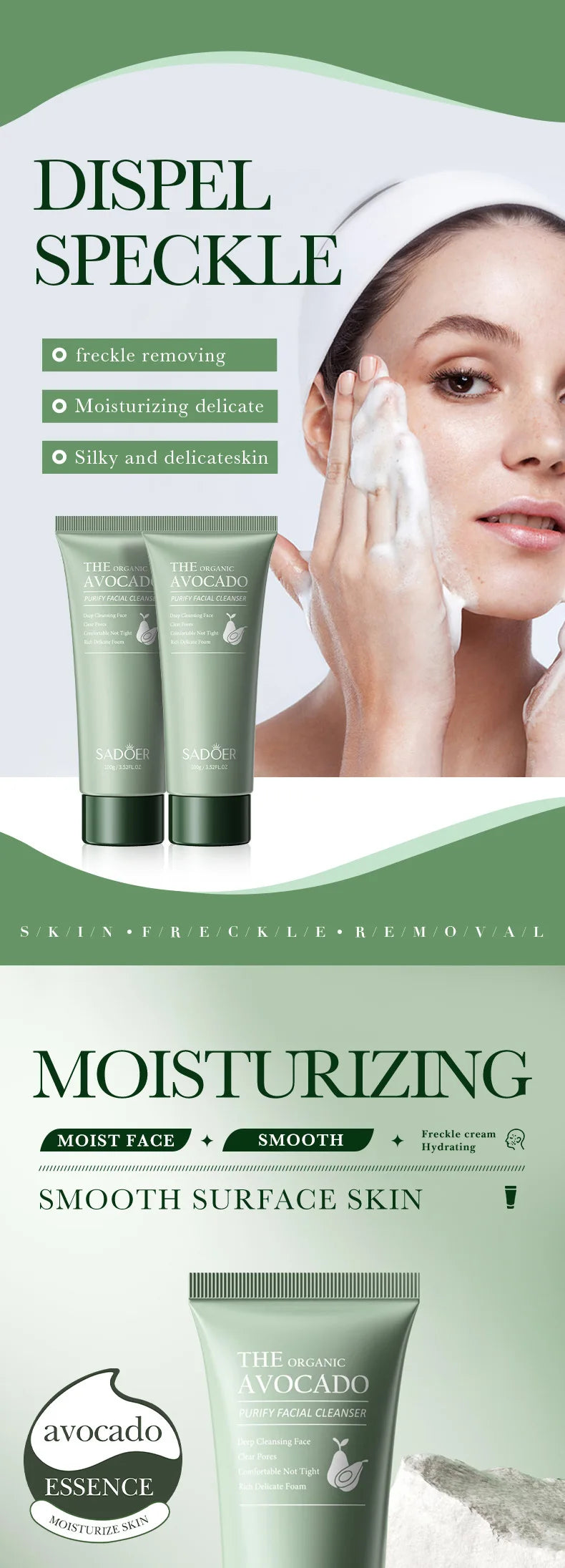 Avocado 6-In-1 Skin Care Set