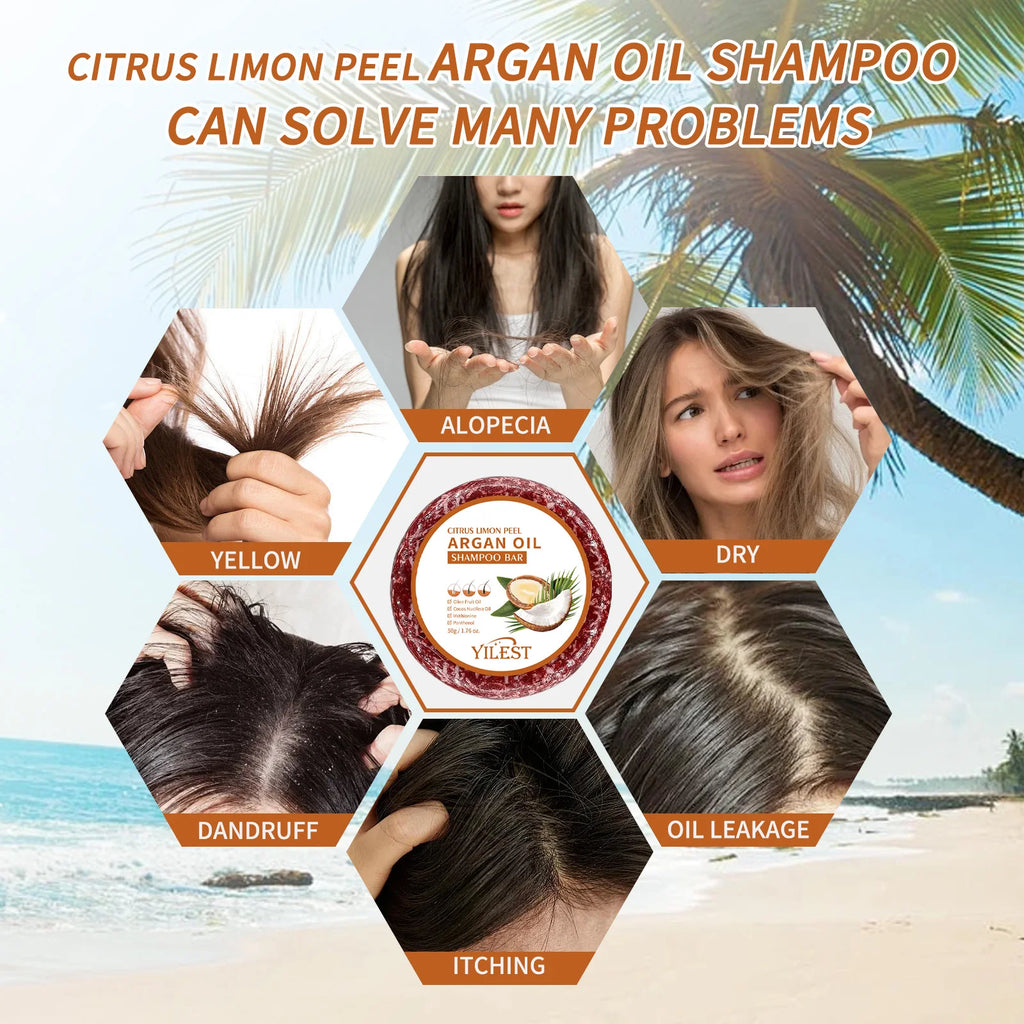 Argan Oil Shampoo Soap Bar