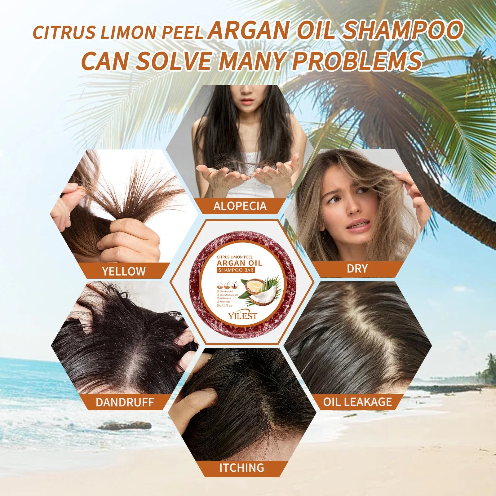 Argan Oil Shampoo Soap Bar