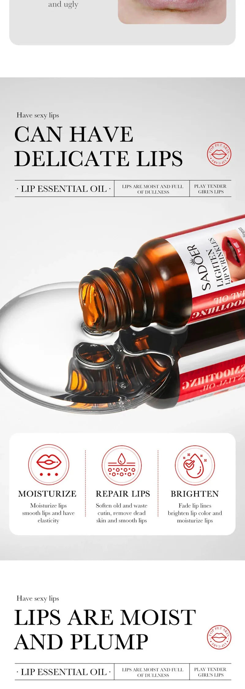 Plumping Lip Gloss Serum