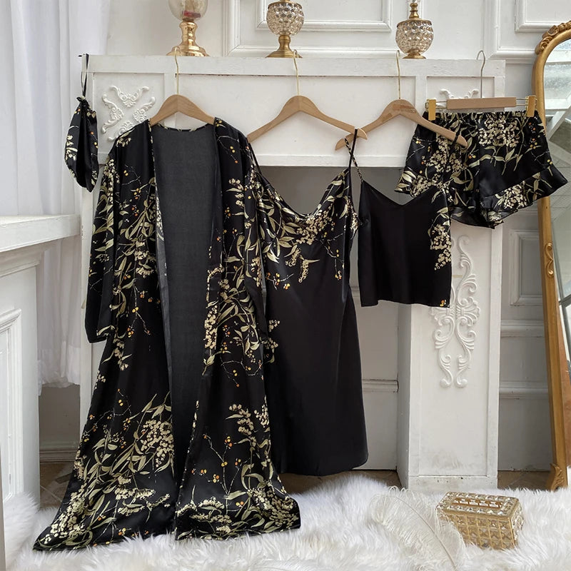 Women Robe Set "4PC"