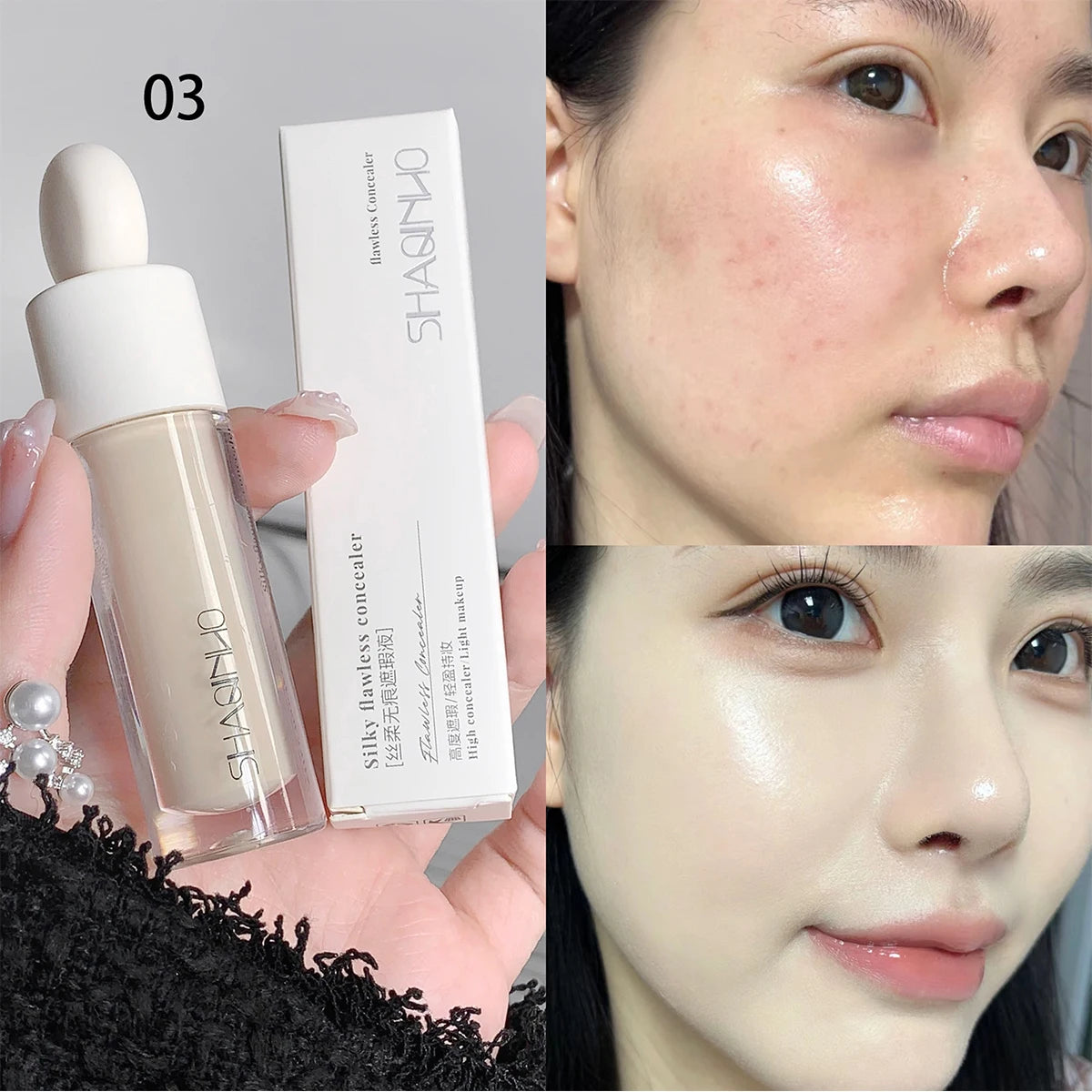 3 Colors Silky Concealer