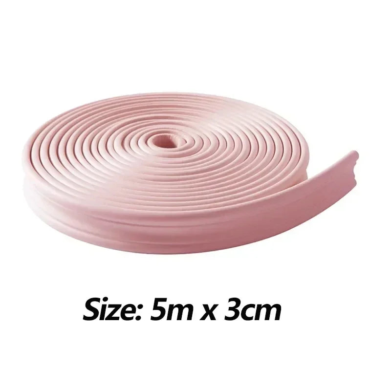 5M/Roll 3D Wall Molding Trim Line