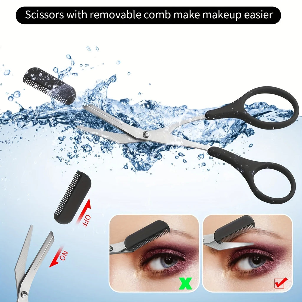 Eyebrow Kit "Stainless Steel, 3pcs"
