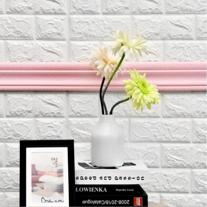 2.3m 3D Pattern Wall Trim