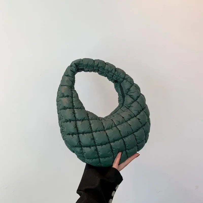 Quilted Embroidered Women's Bag