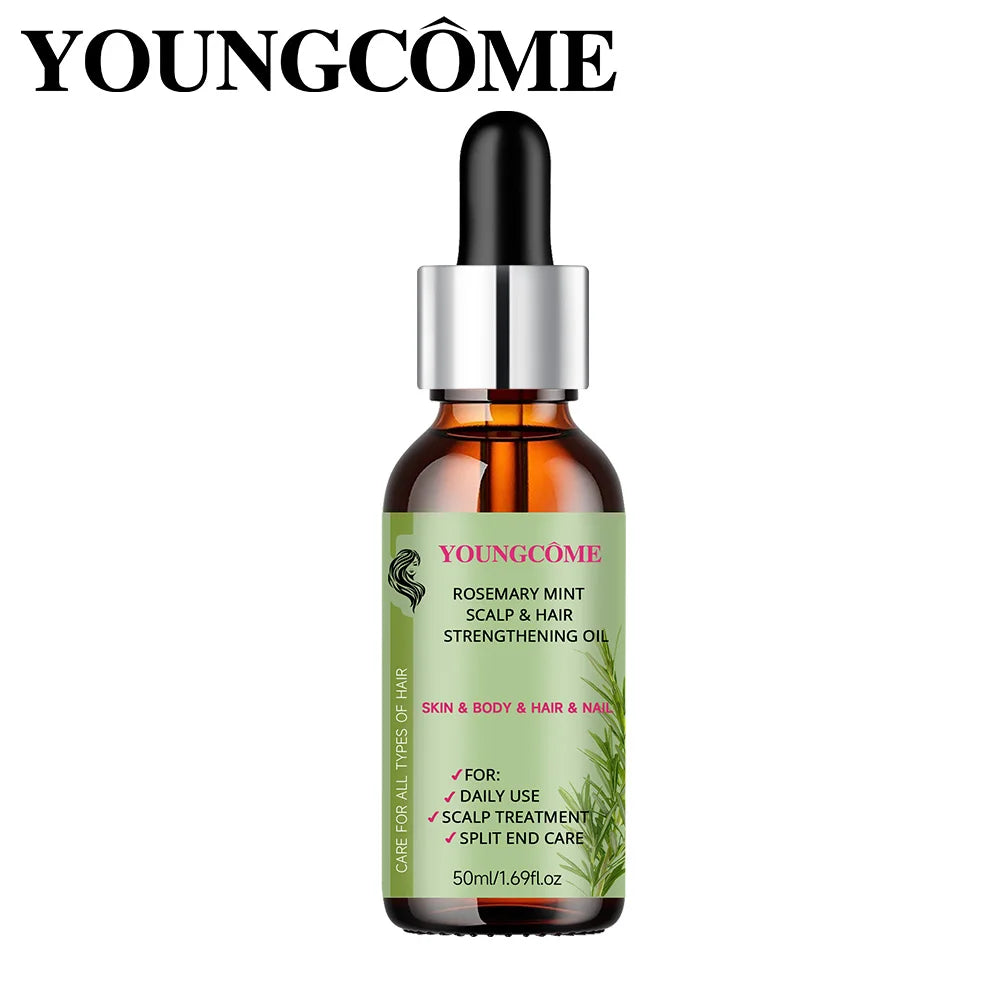 Rosemary Mint Scalp Hair Strengthening Oil