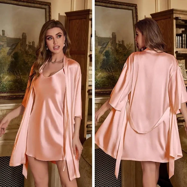 Women Robe Set "2PC"