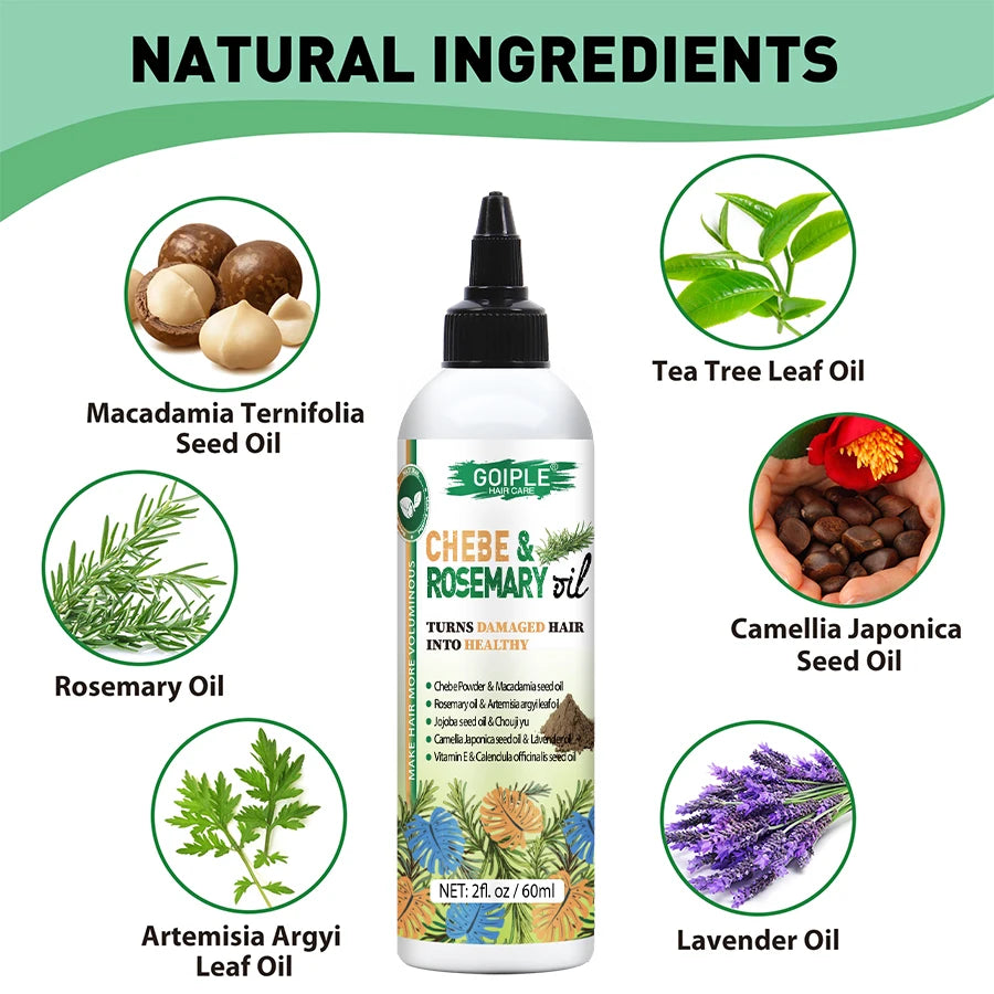 GOIPLE Chebe & Rosemary Essential Oil