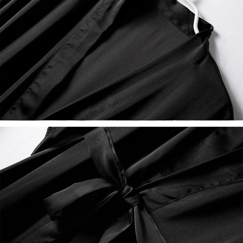 Women Satin Robe Set
