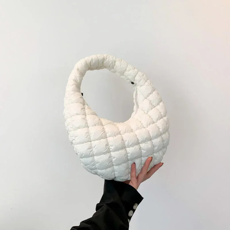 Quilted Embroidered Women's Bag