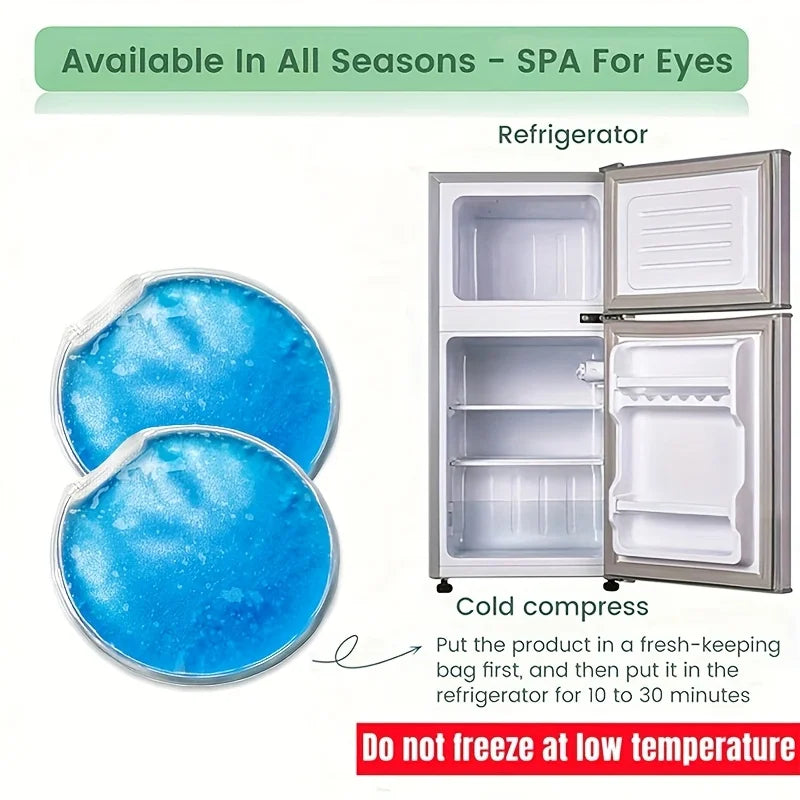 Eye Mask Ice Packs Reusable "2pcs"