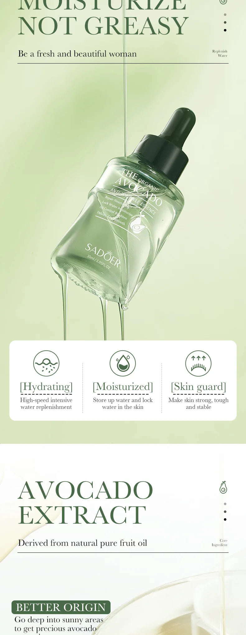 Avocado 6-In-1 Skin Care Set