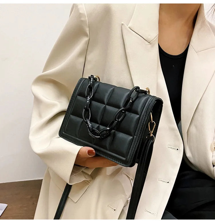 Honeycherry Flap Crossbody Mini Handbag