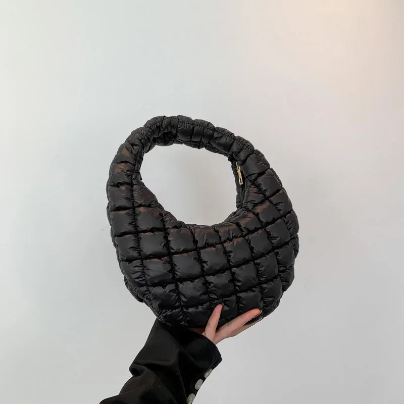 Quilted Embroidered Women's Bag