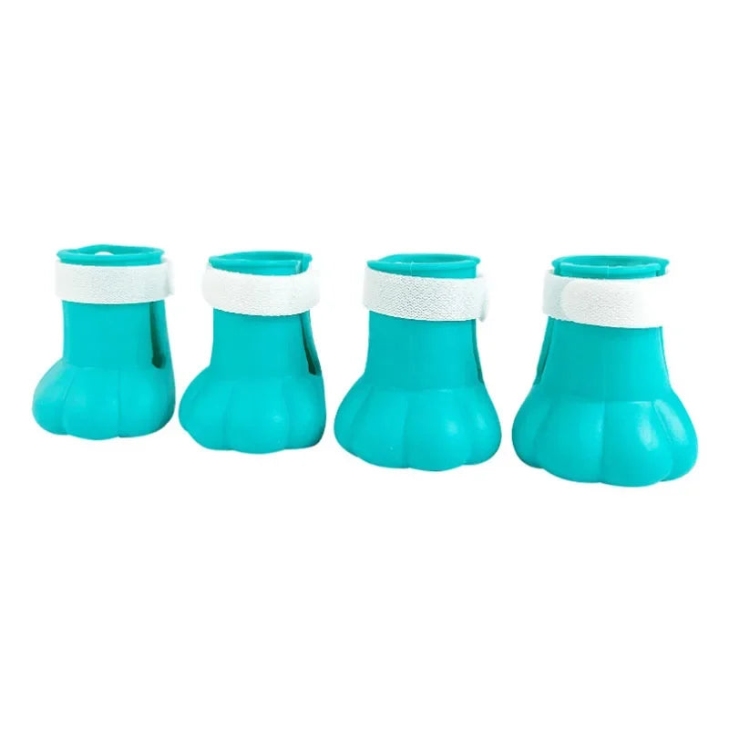 Anti-scratch Cat Foot Cover Shoes "4Pcs/Set"