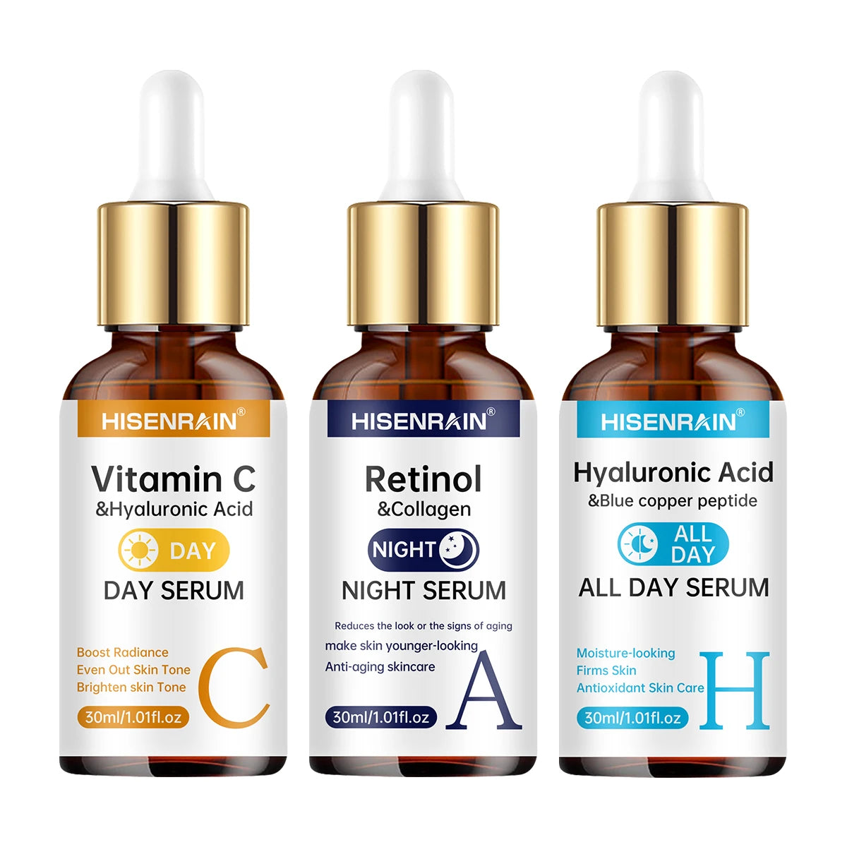 Anti-Aging Brightening & Hydration Combo Facial Serum