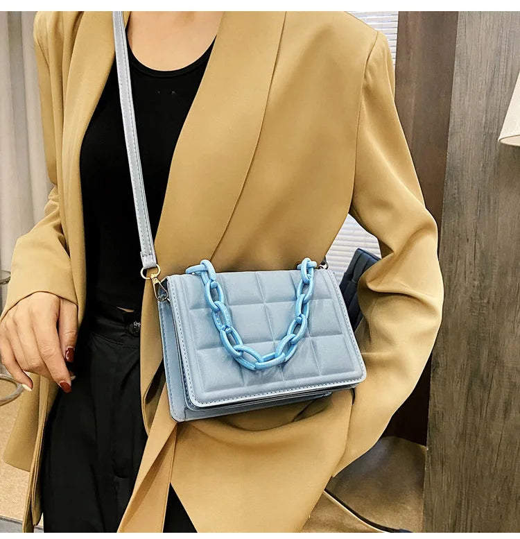 Honeycherry Flap Crossbody Mini Handbag
