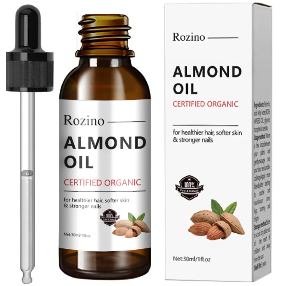 Natural Organic Almond Oil "30ml"