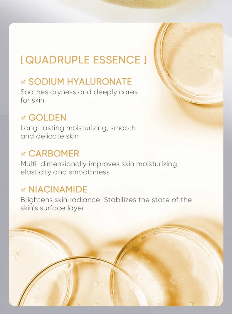 Vitamin C 24K Gold Hyaluronic Acid Serum "7pcs/Kit"